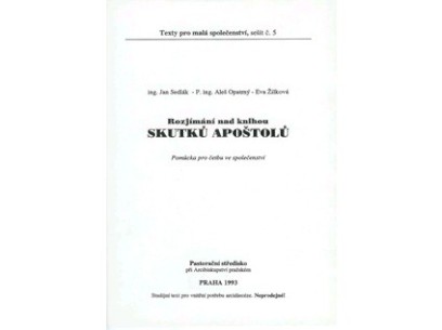 3606_0066 - ROZJIMANI NA KNIHOU SKUTKU APOSTOLU